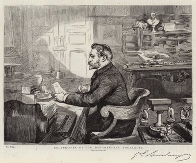 Gwiazdy Dnia, Generał Boulanger autorstwa Charles Paul Renouard
